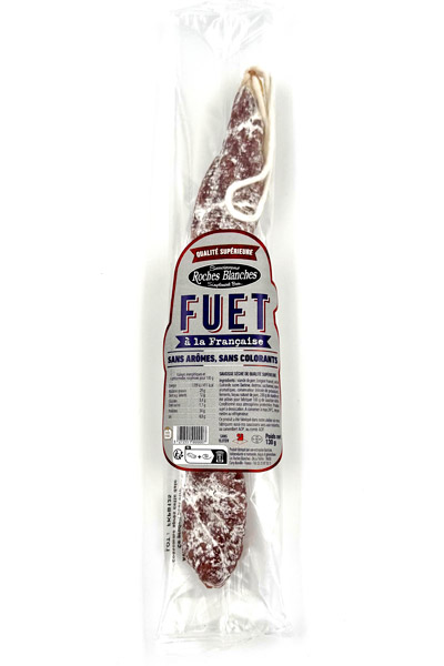 Fuet à la Française nature 130 g (saucisse sèche nature)