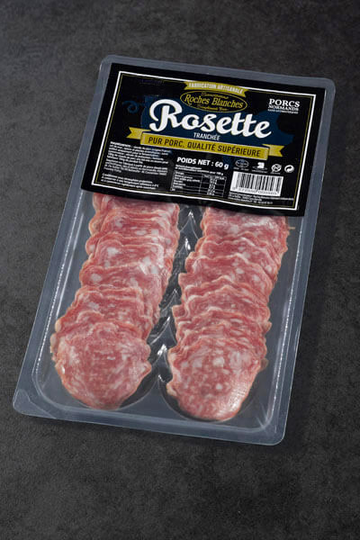 Rosette pur porc tranchée - 60 g